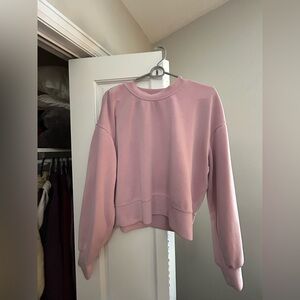 Softstream Perfectly Oversized Cropped Crew